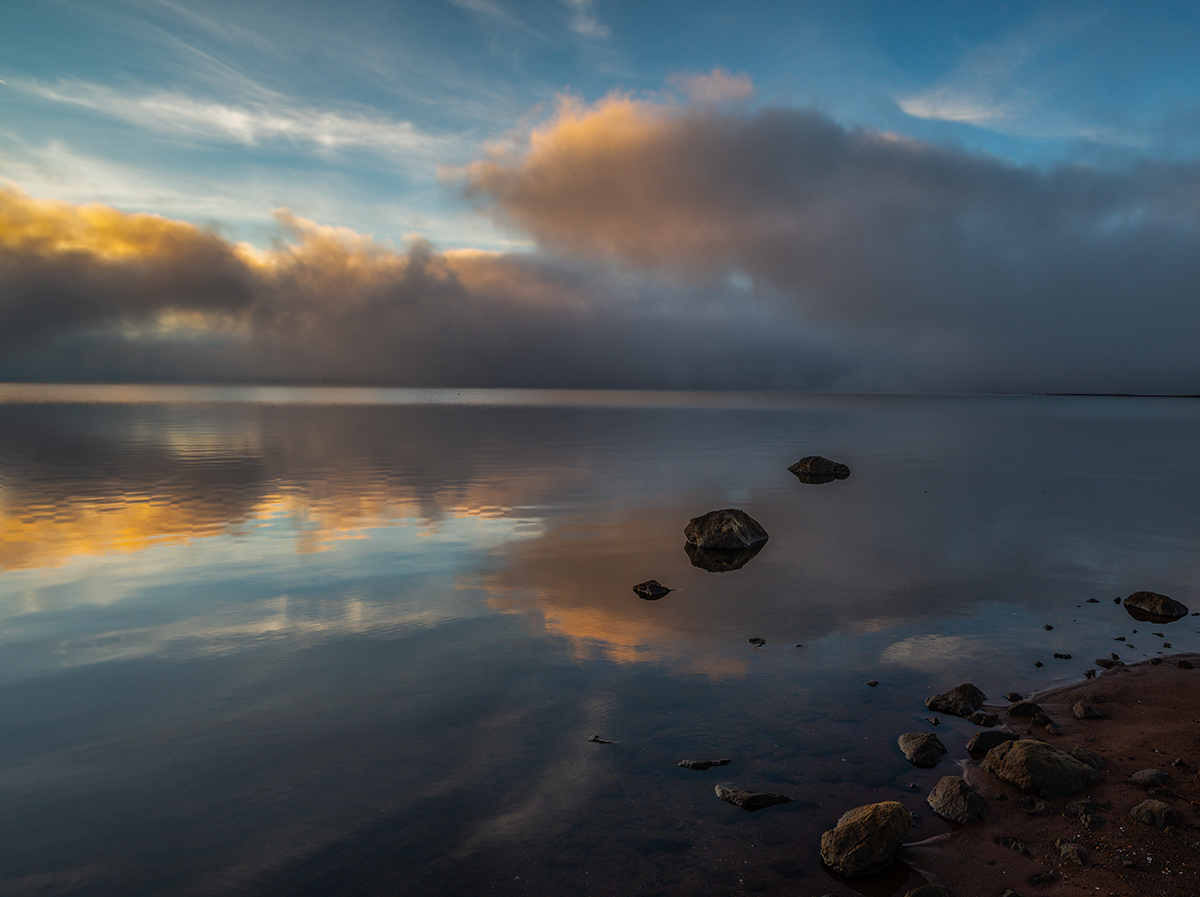 Dawn on Lake Almanor
